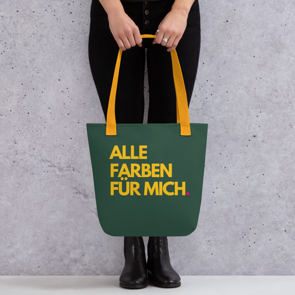 Tasche Grüne Selbstfürsorge FÜR MICH