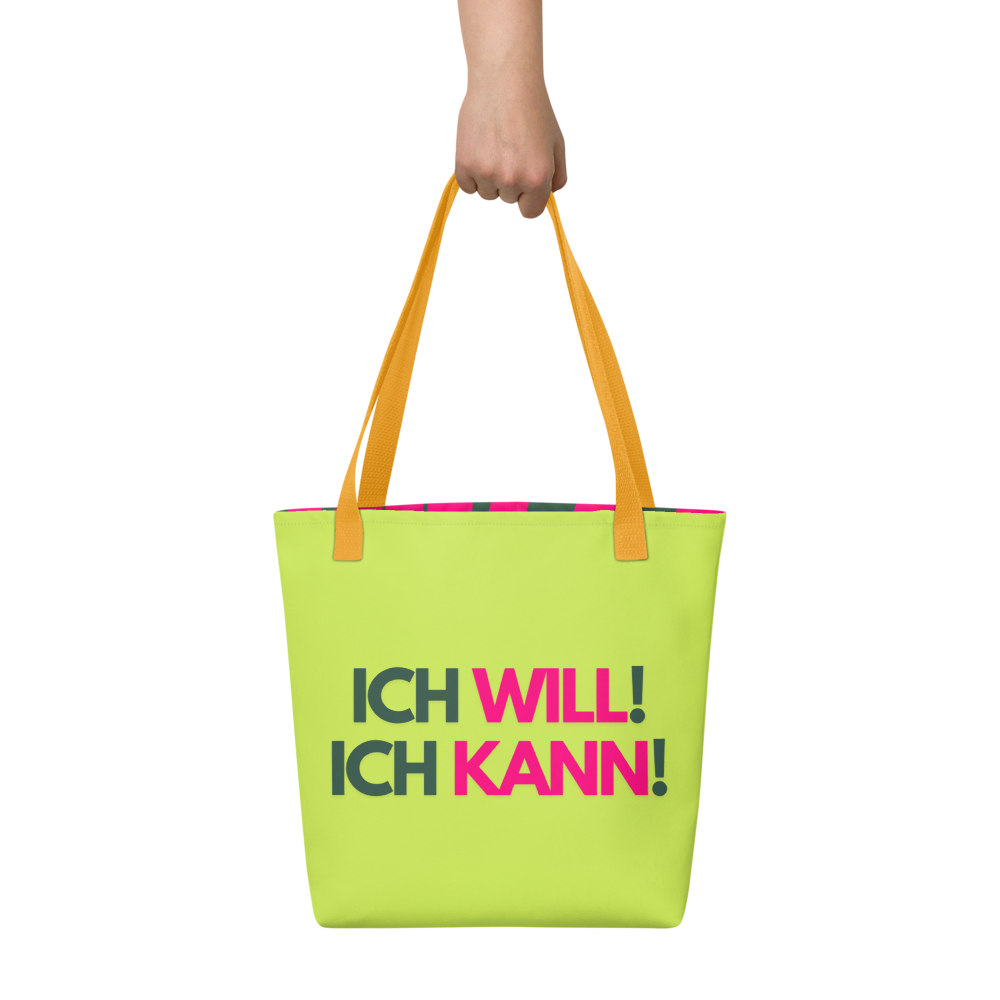 Tasche KLARTEXT Ich will! Ich kann!