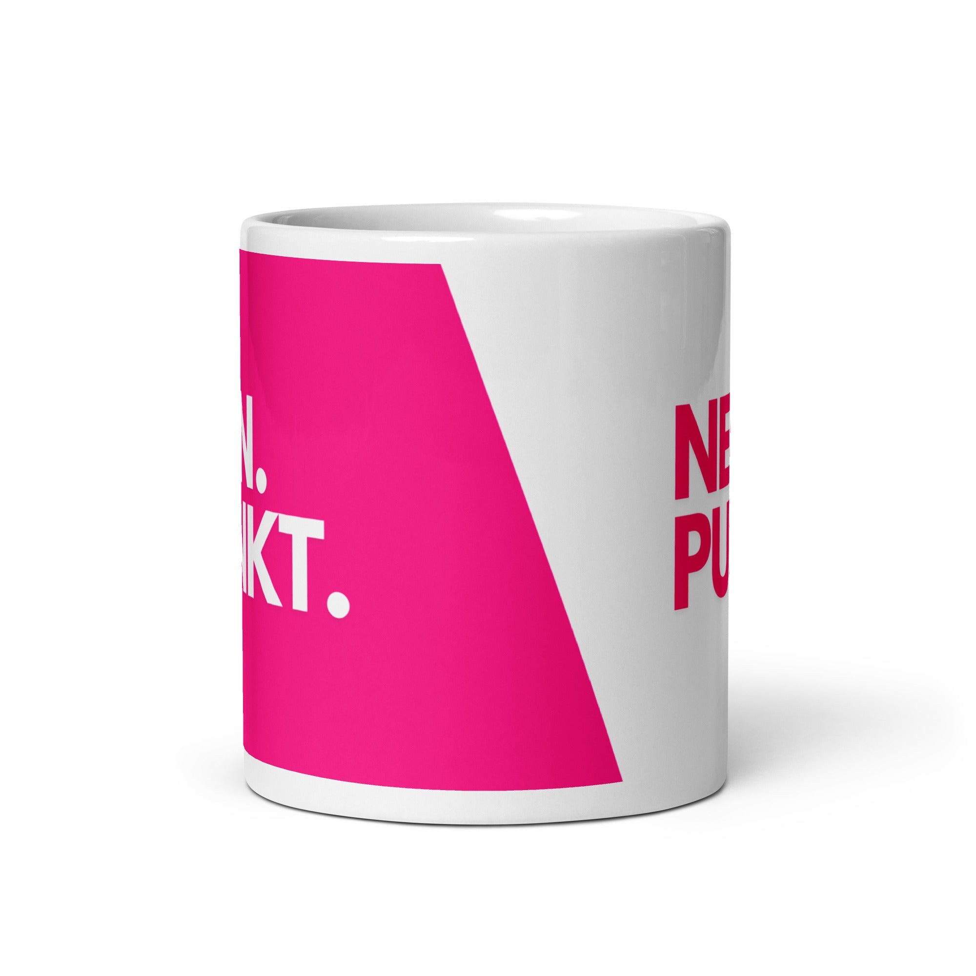 Kaffeebecher KLARTEXT: NEIN. PUNKT.