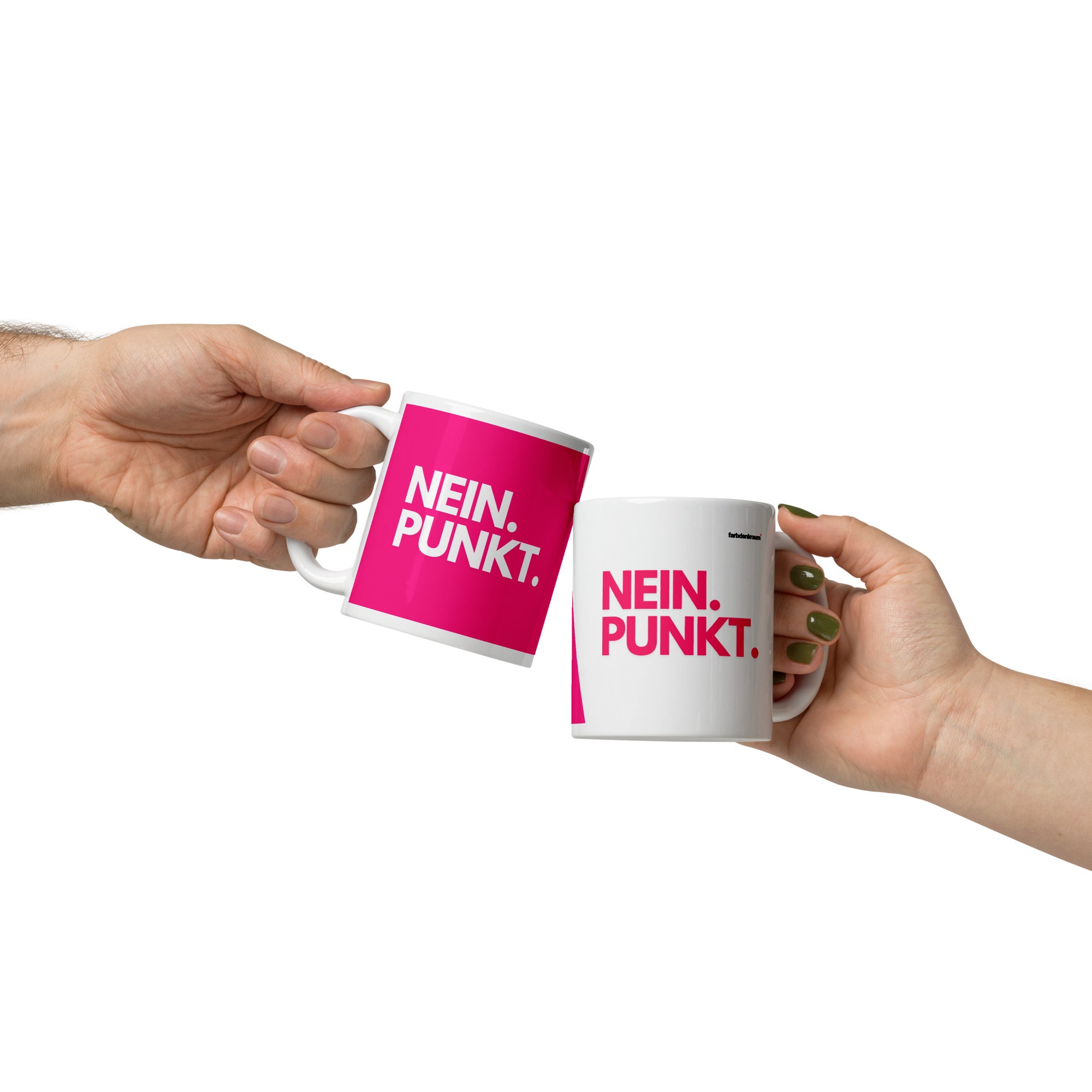 Kaffeebecher KLARTEXT: NEIN. PUNKT.