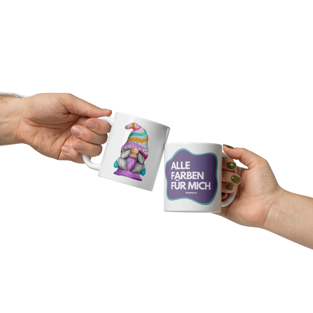 Kaffeebecher Wichtel FÜR MICH