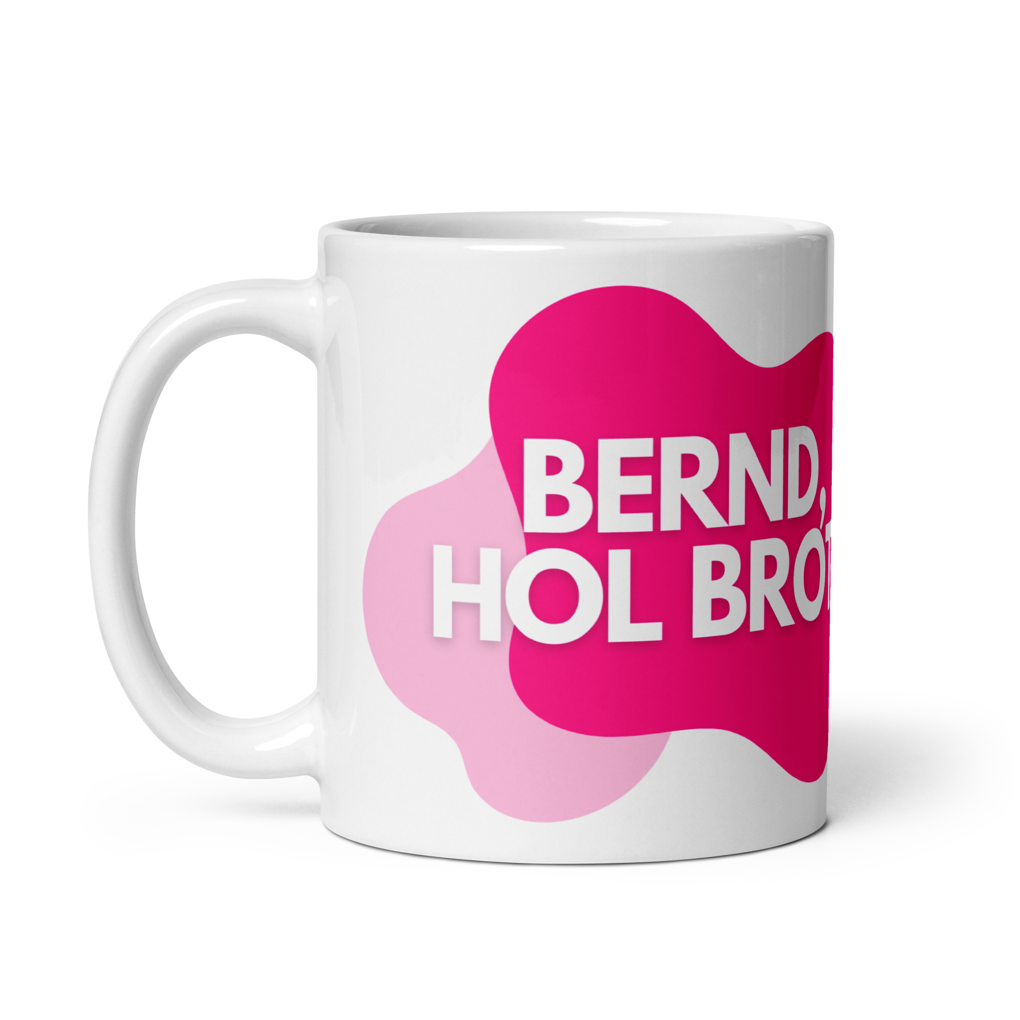 Kaffeebecher KLARTEXT Bernd hol Brot - für Deine Abgrenzung