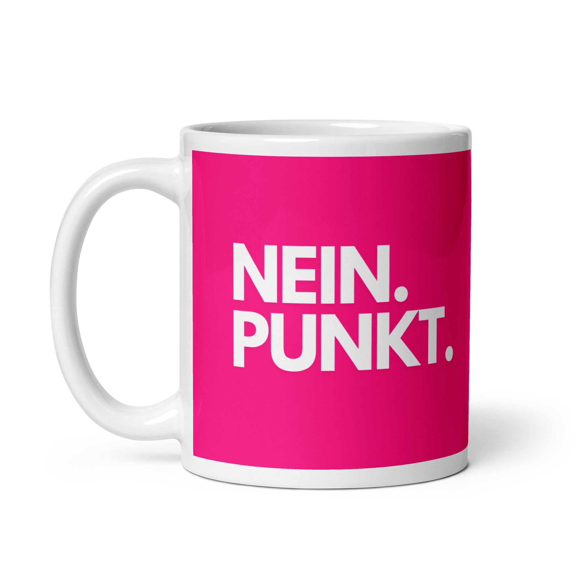 Kaffeebecher KLARTEXT: NEIN. PUNKT.