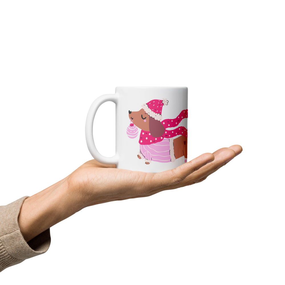 Kaffeebecher Winterstimmung FÜR MICH