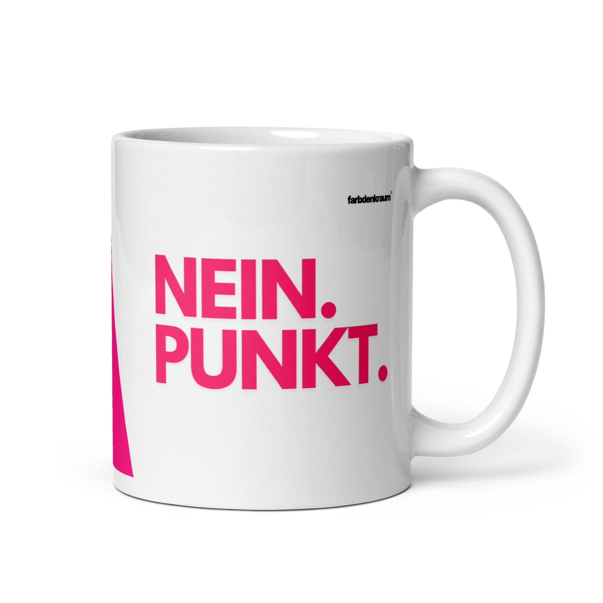 Kaffeebecher KLARTEXT: NEIN. PUNKT.